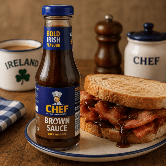 Chef Brown Sauce 330g glass bottle Irish brown sauce