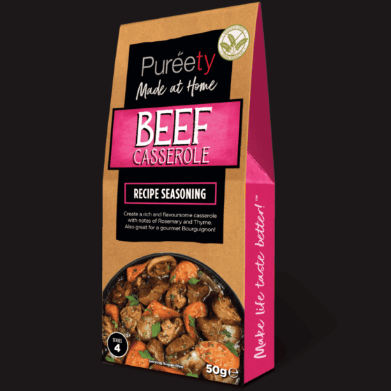 Pureety Beef Casserole