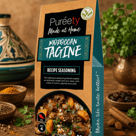 Pureety Made at Home Moroccan Tagine Recipe Seasoning 50g Gluten Free Moroccan Spice Blend