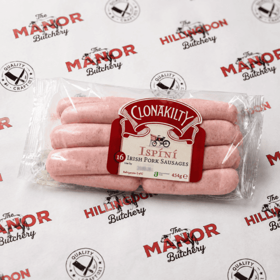 Clonakilty 16 Irish Pork Sausages 454g
