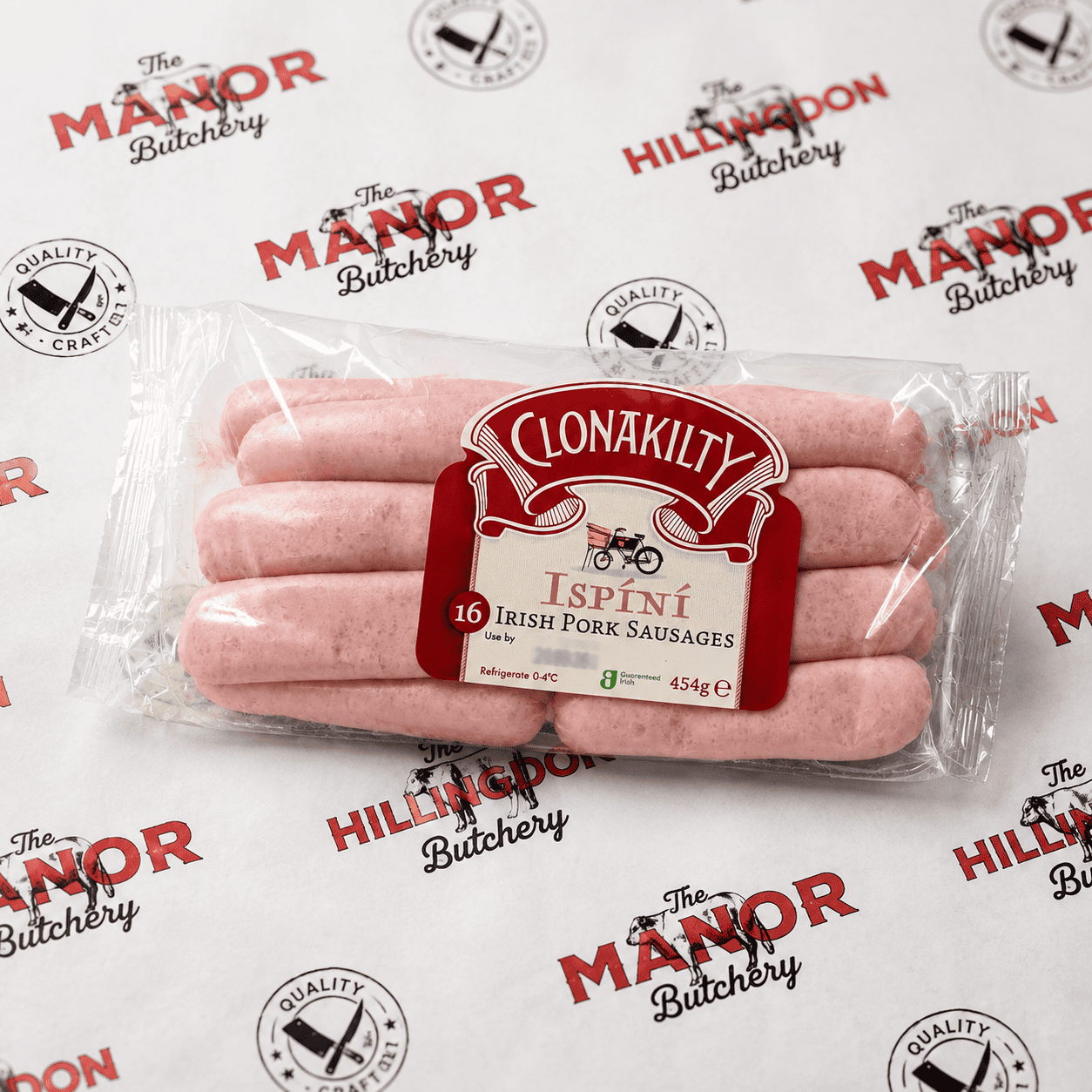 Clonakilty 16 Irish Pork Sausages 454g