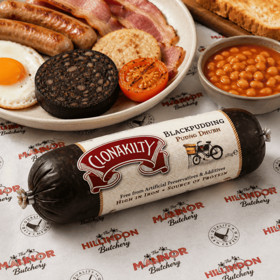 Clonakilty Black Pudding 280g Irish black pudding chubb