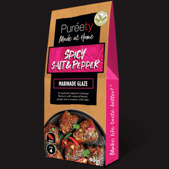 Pureety Spicy Salt & Pepper Marinade Glaze