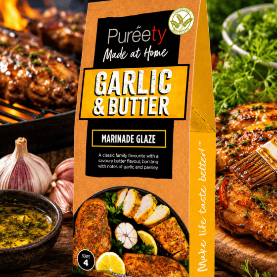 ureety Made at Home Garlic & Butter Marinade Glaze Gluten Free BBQ Glaze