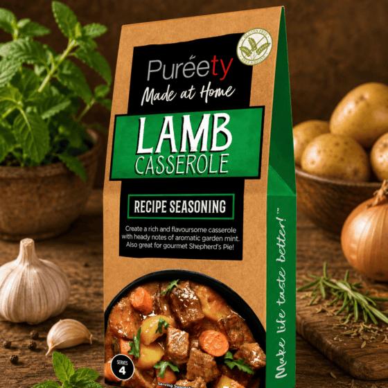 Pureety Made at Home Lamb Casserole Recipe Seasoning 50g Gluten Free Recipe Mix