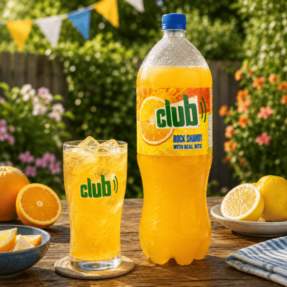 Club Rock Shandy 1.75L bottle Irish fizzy drink