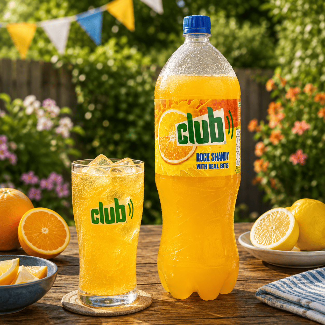Club Rock Shandy 1.75L bottle Irish fizzy drink
